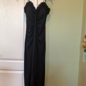 Formal black dress